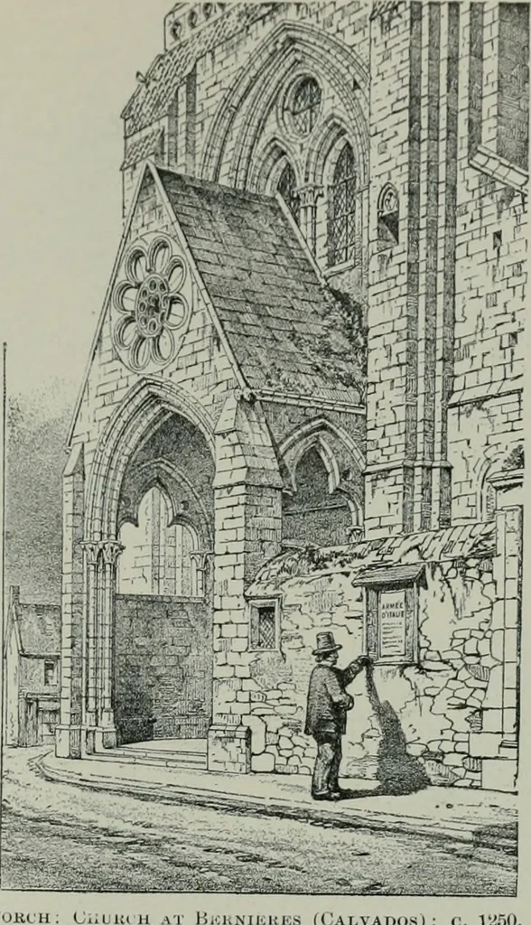 An illustration from A dictionary of architecture and building; biographical, historical and descriptive, 1901, leaf 128