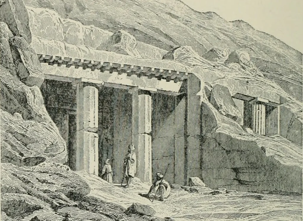 An illustration from A dictionary of architecture and building; biographical, historical and descriptive, 1901, leaf 155