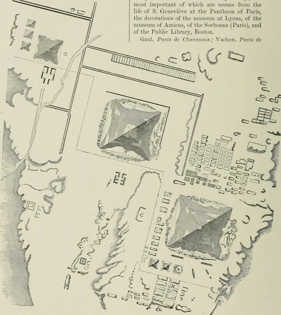 An illustration from A dictionary of architecture and building; biographical, historical and descriptive, 1901, leaf 163