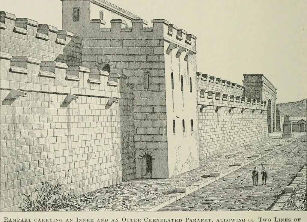 An illustration from A dictionary of architecture and building; biographical, historical and descriptive, 1901, leaf 171