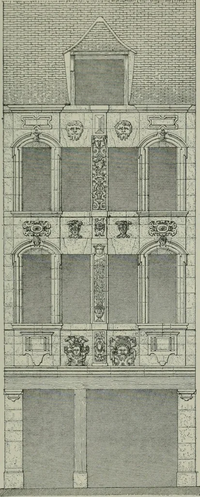 An illustration from A dictionary of architecture and building; biographical, historical and descriptive, 1901, leaf 184