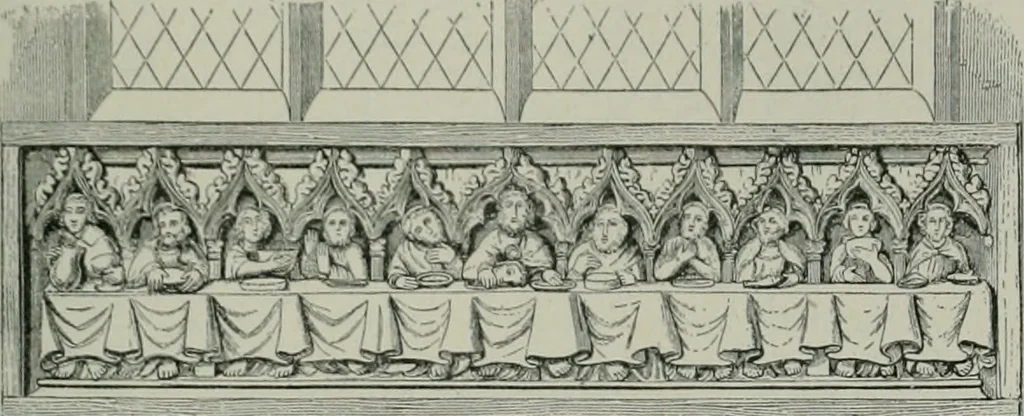 An illustration from A dictionary of architecture and building; biographical, historical and descriptive, 1901, leaf 186