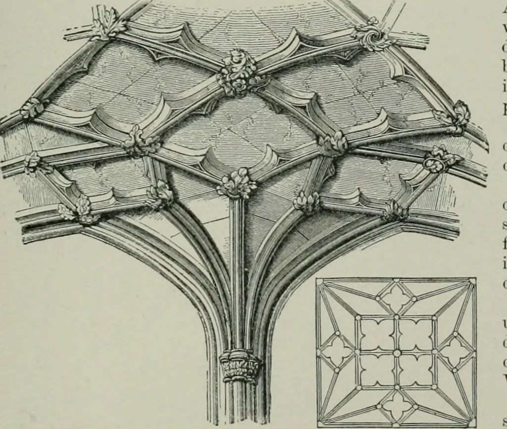 An illustration from A dictionary of architecture and building; biographical, historical and descriptive, 1901, leaf 192