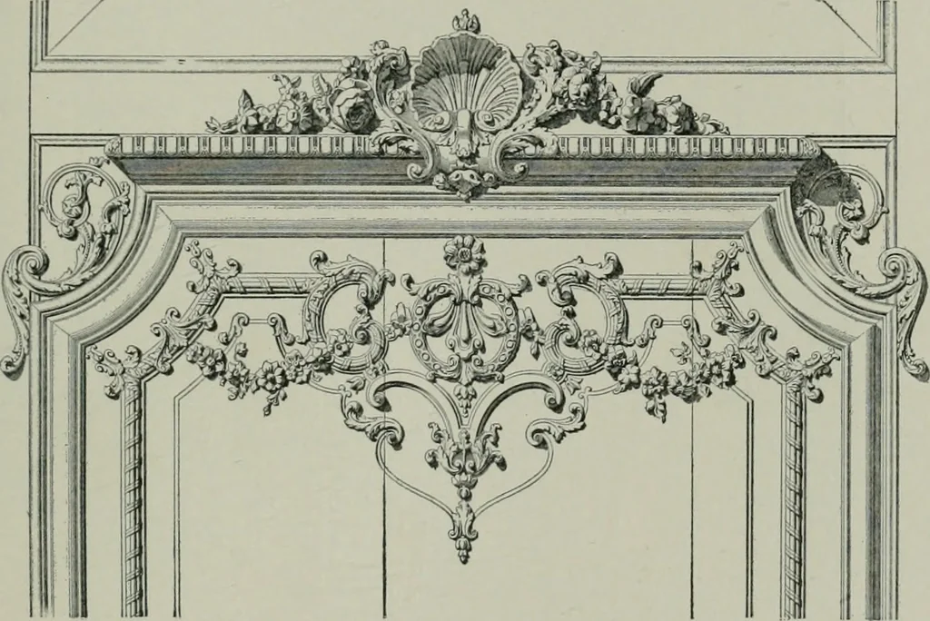 An illustration from A dictionary of architecture and building; biographical, historical and descriptive, 1901, leaf 200