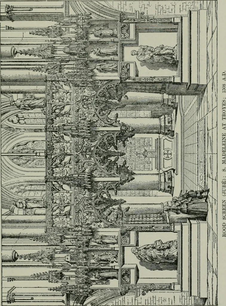 An illustration from A dictionary of architecture and building; biographical, historical and descriptive, 1901, leaf 222