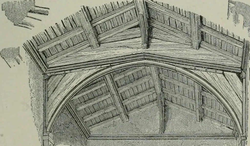 An illustration from A dictionary of architecture and building; biographical, historical and descriptive, 1901, leaf 228