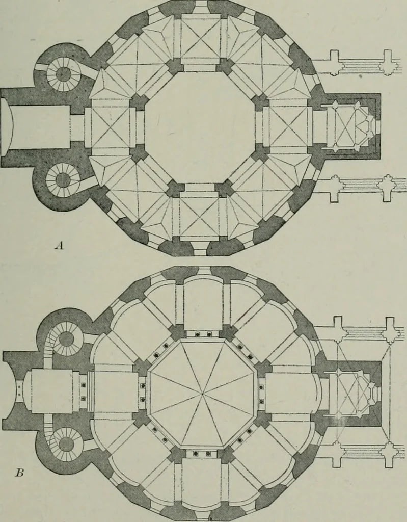 An illustration from A dictionary of architecture and building; biographical, historical and descriptive, 1901, leaf 234