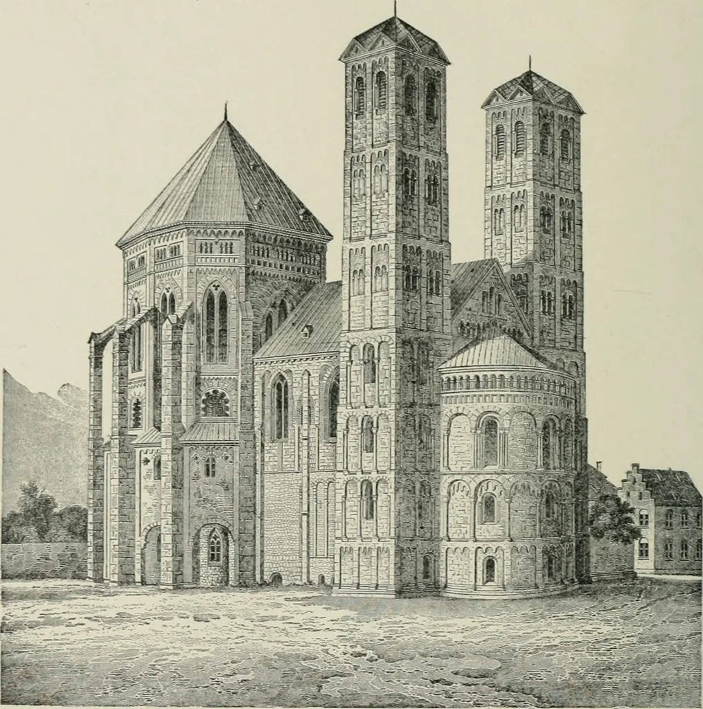 An illustration from A dictionary of architecture and building; biographical, historical and descriptive, 1901, leaf 237
