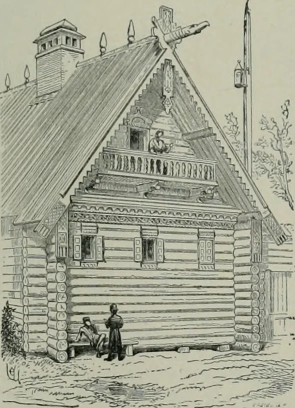 An illustration from A dictionary of architecture and building; biographical, historical and descriptive, 1901, leaf 242