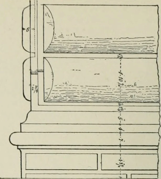 An illustration from A dictionary of architecture and building; biographical, historical and descriptive, 1901, leaf 243
