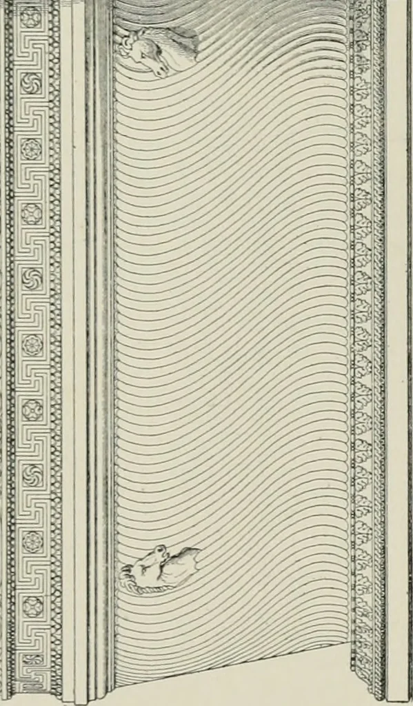 An illustration from A dictionary of architecture and building; biographical, historical and descriptive, 1901, leaf 253