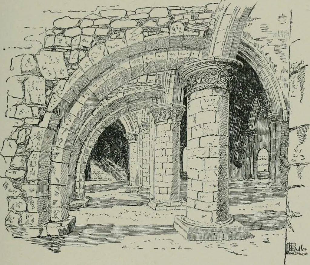An illustration from A dictionary of architecture and building; biographical, historical and descriptive, 1901, leaf 272