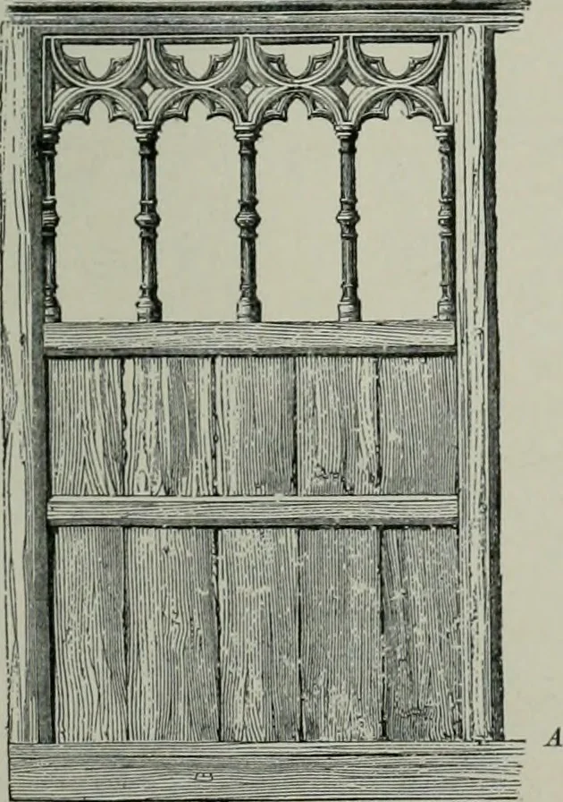 An illustration from A dictionary of architecture and building; biographical, historical and descriptive, 1901, leaf 282