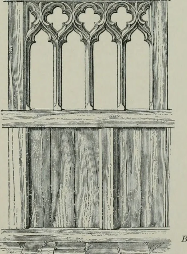 An illustration from A dictionary of architecture and building; biographical, historical and descriptive, 1901, leaf 282