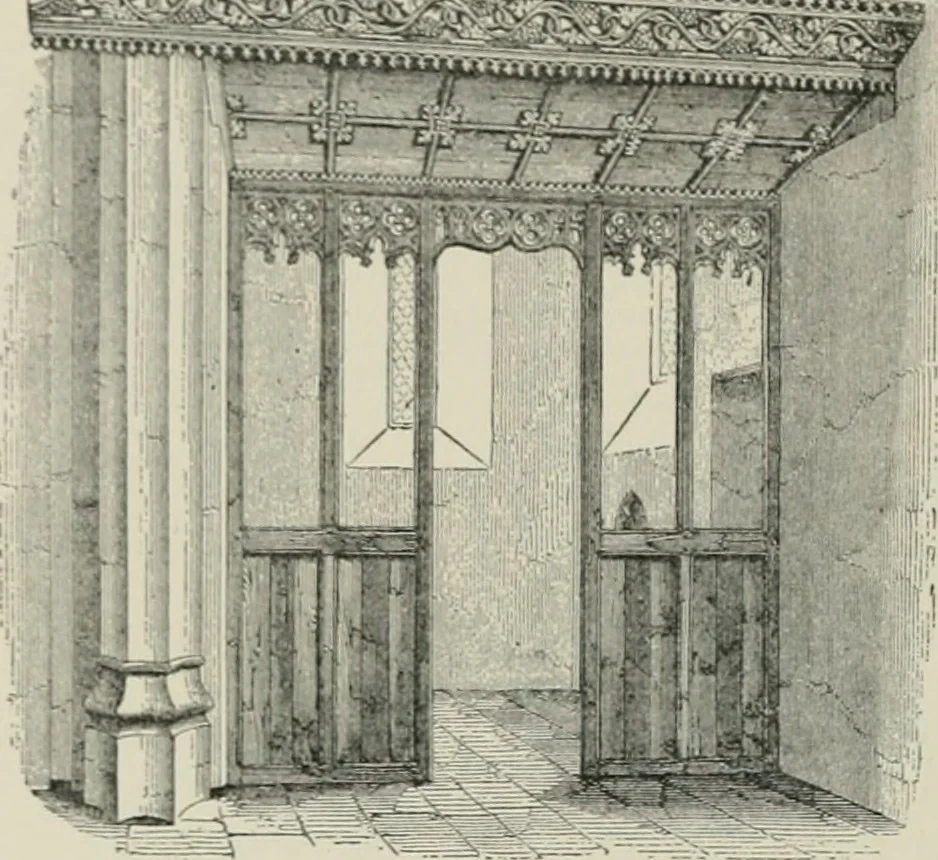 An illustration from A dictionary of architecture and building; biographical, historical and descriptive, 1901, leaf 283