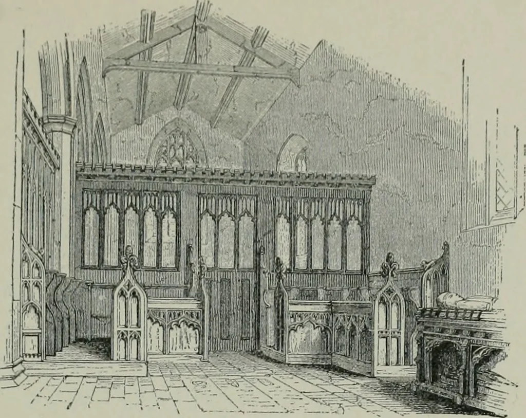 An illustration from A dictionary of architecture and building; biographical, historical and descriptive, 1901, leaf 284