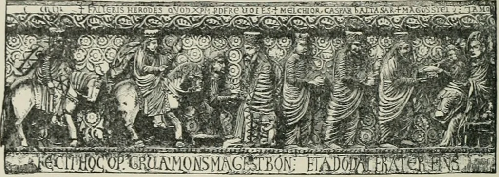 An illustration from A dictionary of architecture and building; biographical, historical and descriptive, 1901, leaf 285