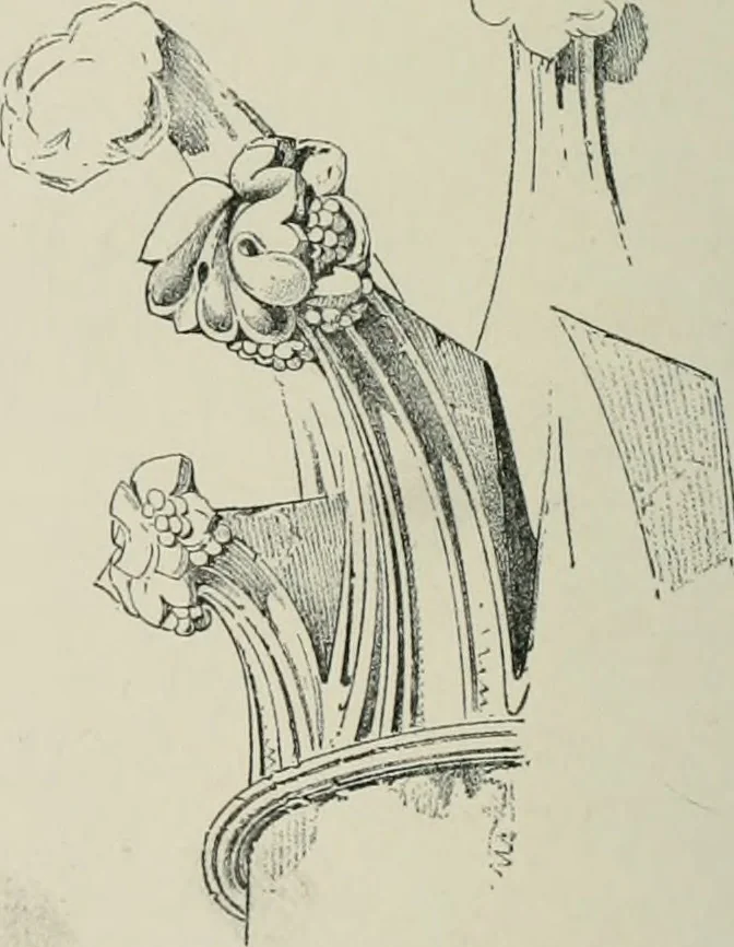 An illustration from A dictionary of architecture and building; biographical, historical and descriptive, 1901, leaf 287