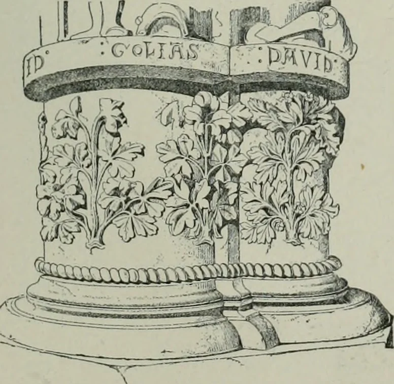 An illustration from A dictionary of architecture and building; biographical, historical and descriptive, 1901, leaf 288