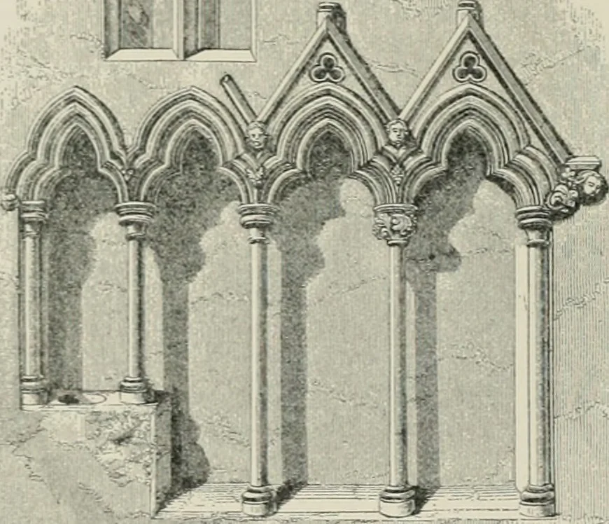 An illustration from A dictionary of architecture and building; biographical, historical and descriptive, 1901, leaf 295