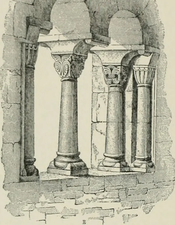 An illustration from A dictionary of architecture and building; biographical, historical and descriptive, 1901, leaf 301