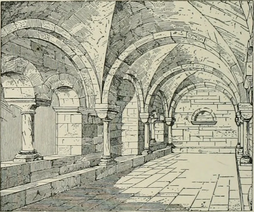 An illustration from A dictionary of architecture and building; biographical, historical and descriptive, 1901, leaf 301