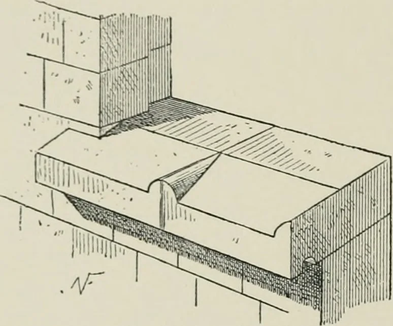 An illustration from A dictionary of architecture and building; biographical, historical and descriptive, 1901, leaf 317