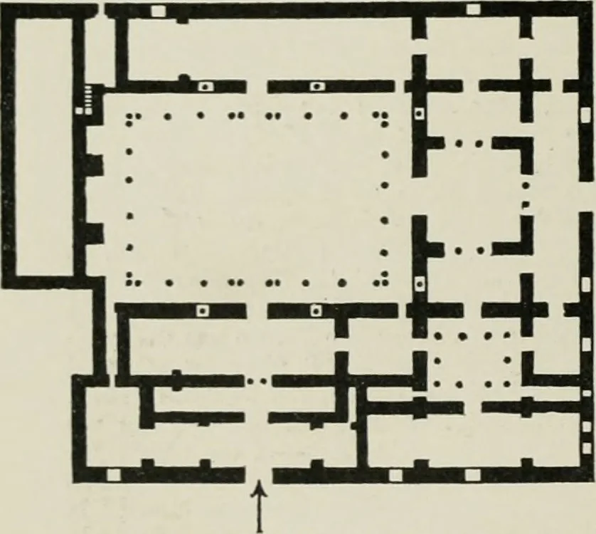 An illustration from A dictionary of architecture and building; biographical, historical and descriptive, 1901, leaf 337