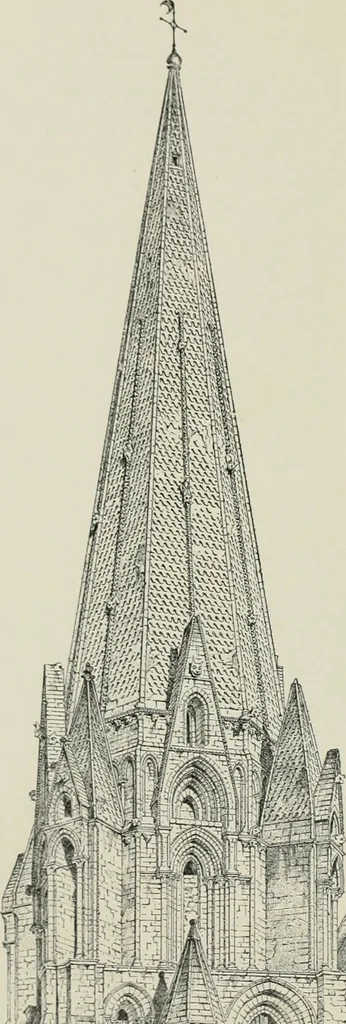 An illustration from A dictionary of architecture and building; biographical, historical and descriptive, 1901, leaf 355