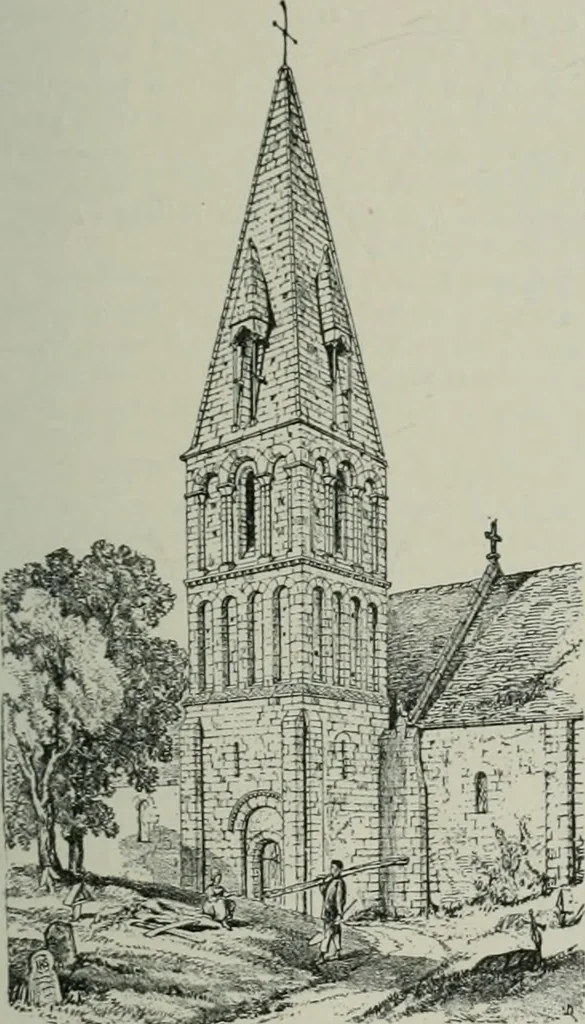 An illustration from A dictionary of architecture and building; biographical, historical and descriptive, 1901, leaf 378