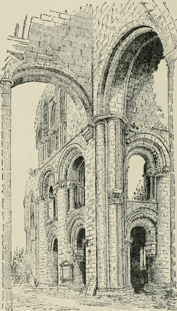 An illustration from A dictionary of architecture and building; biographical, historical and descriptive, 1901, leaf 39