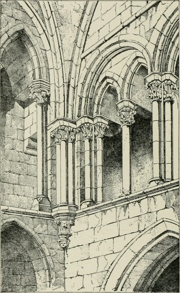 An illustration from A dictionary of architecture and building; biographical, historical and descriptive, 1901, leaf 395