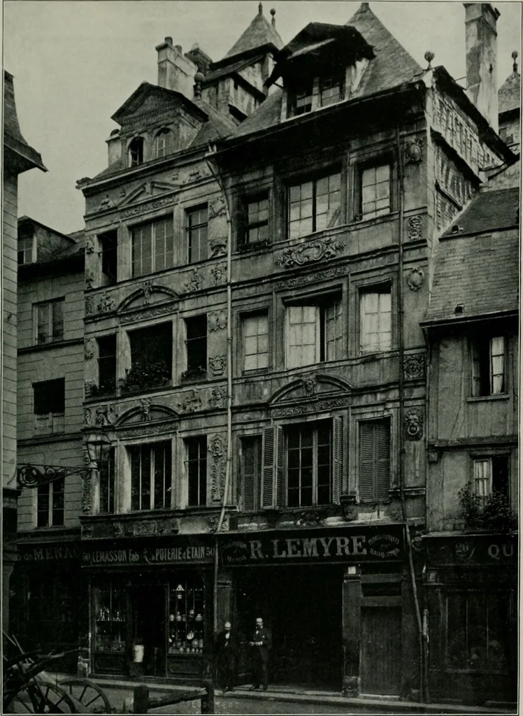 An illustration from A dictionary of architecture and building; biographical, historical and descriptive, 1901, leaf 400
