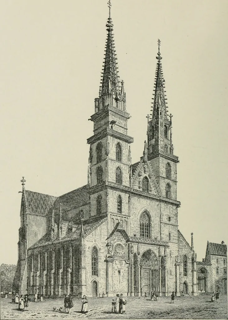 An illustration from A dictionary of architecture and building; biographical, historical and descriptive, 1901, leaf 421
