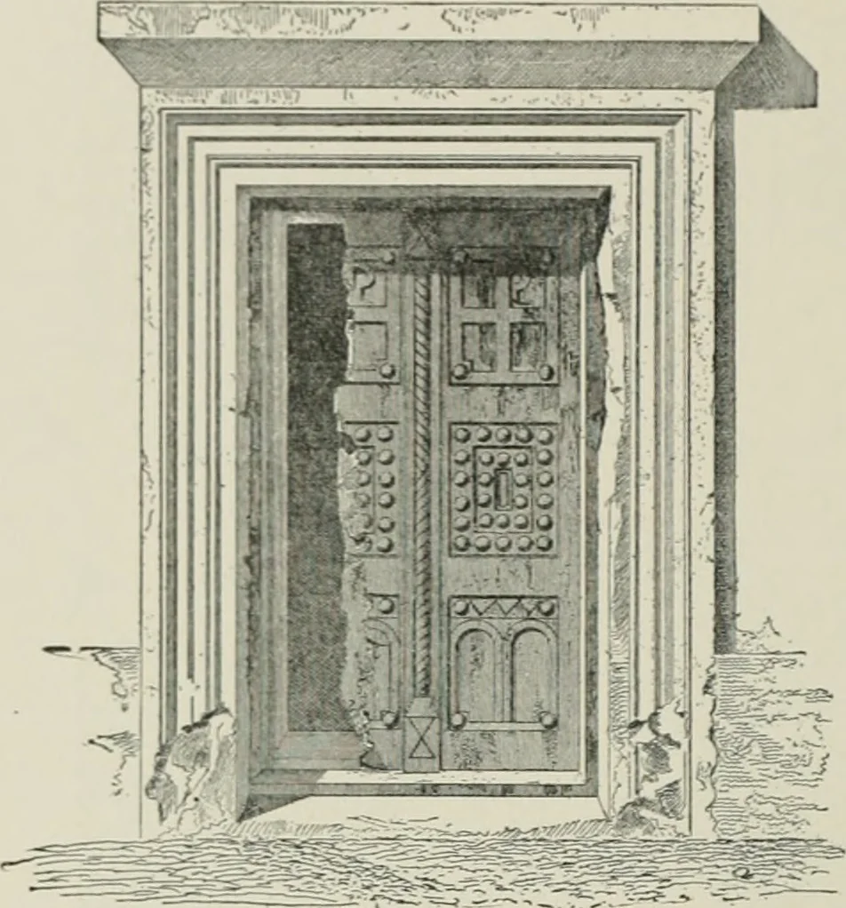 An illustration from A dictionary of architecture and building; biographical, historical and descriptive, 1901, leaf 429