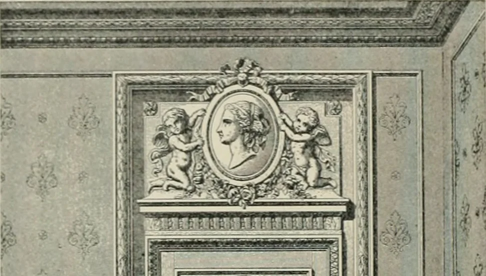 An illustration from A dictionary of architecture and building; biographical, historical and descriptive, 1901, leaf 43
