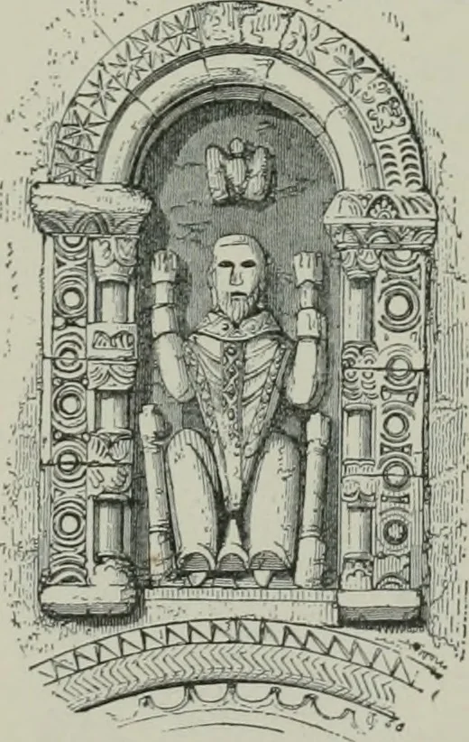 An illustration from A dictionary of architecture and building; biographical, historical and descriptive, 1901, leaf 442