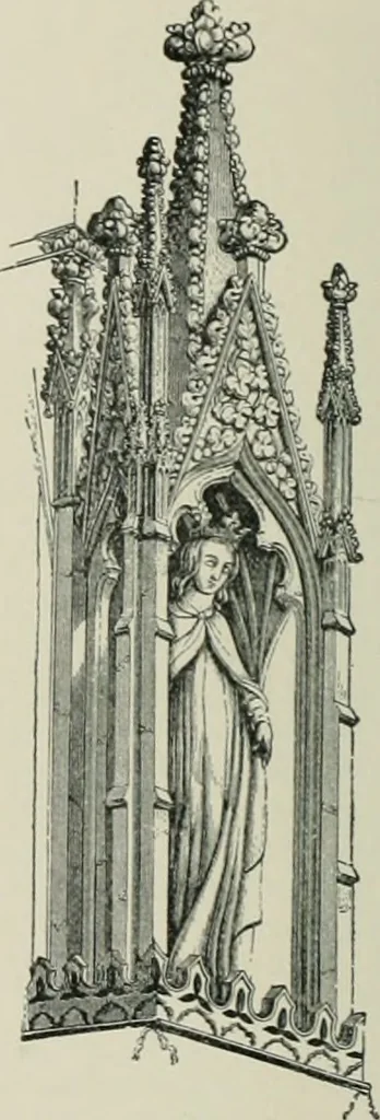 An illustration from A dictionary of architecture and building; biographical, historical and descriptive, 1901, leaf 443