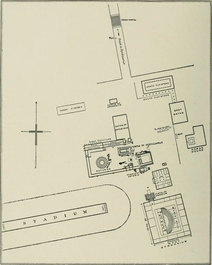 An illustration from A dictionary of architecture and building; biographical, historical and descriptive, 1901, leaf 449