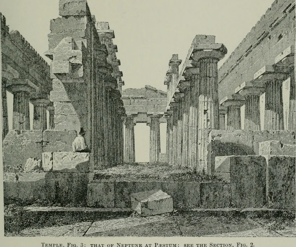 An illustration from A dictionary of architecture and building; biographical, historical and descriptive, 1901, leaf 452