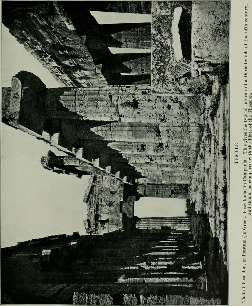An illustration from A dictionary of architecture and building; biographical, historical and descriptive, 1901, leaf 454