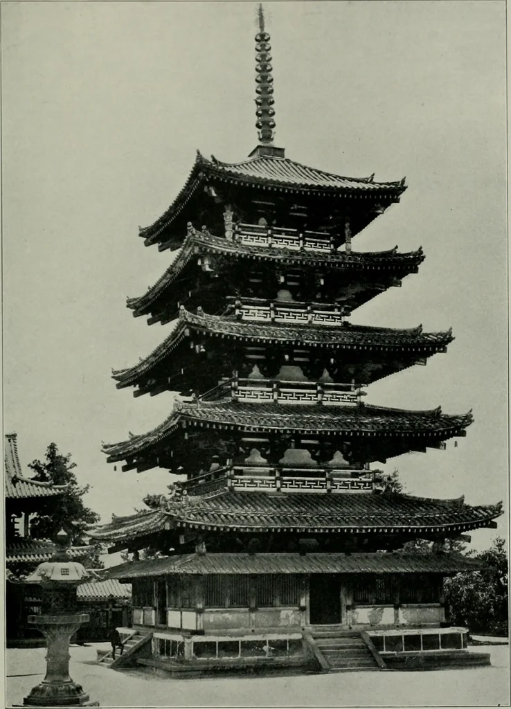 An illustration from A dictionary of architecture and building; biographical, historical and descriptive, 1901, leaf 46
