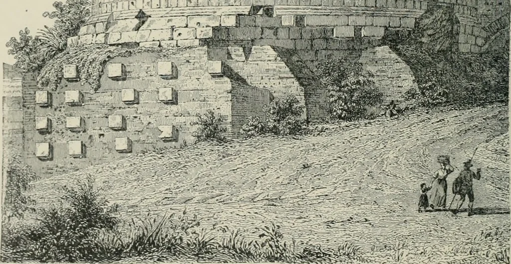 An illustration from A dictionary of architecture and building; biographical, historical and descriptive, 1901, leaf 483