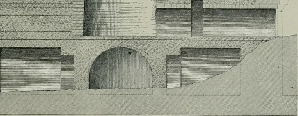 An illustration from A dictionary of architecture and building; biographical, historical and descriptive, 1901, leaf 484