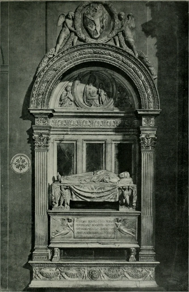 An illustration from A dictionary of architecture and building; biographical, historical and descriptive, 1901, leaf 486