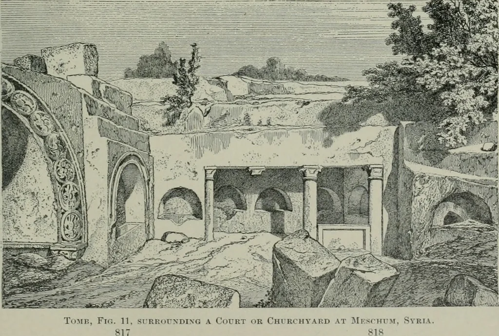 An illustration from A dictionary of architecture and building; biographical, historical and descriptive, 1901, leaf 488