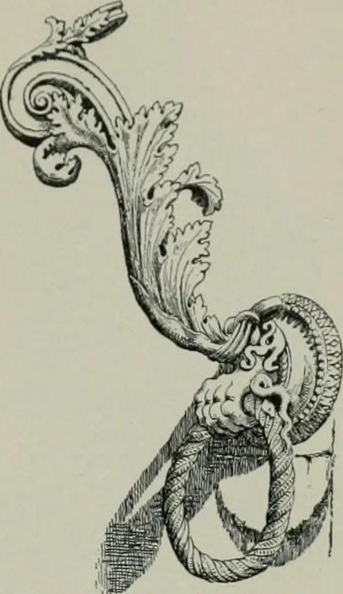 An illustration from A dictionary of architecture and building; biographical, historical and descriptive, 1901, leaf 498
