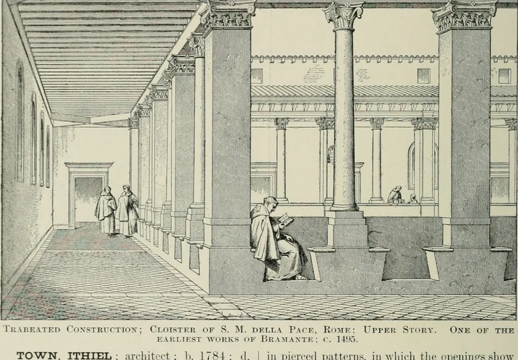 An illustration from A dictionary of architecture and building; biographical, historical and descriptive, 1901, leaf 503