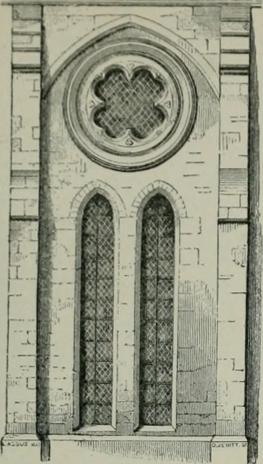 An illustration from A dictionary of architecture and building; biographical, historical and descriptive, 1901, leaf 504