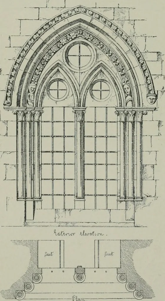An illustration from A dictionary of architecture and building; biographical, historical and descriptive, 1901, leaf 504